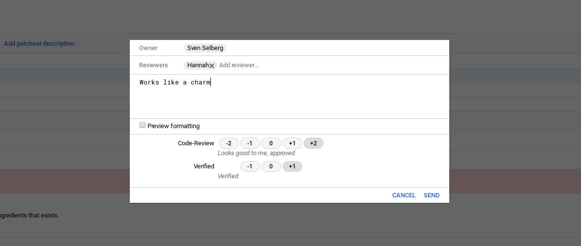 Verifying the Change